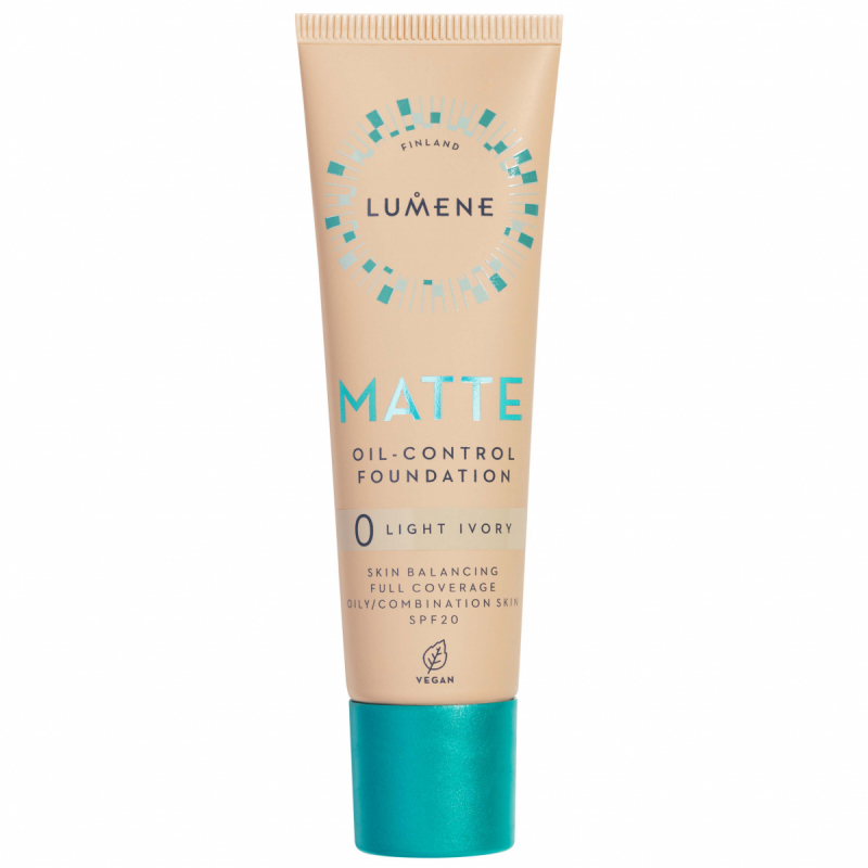 Matte Oil-Control Foundation SPF20 0 Light Ivory
