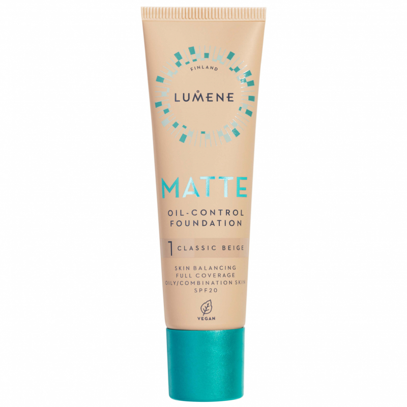 Matte Oil-Control Foundation SPF20 1 Classic Beige