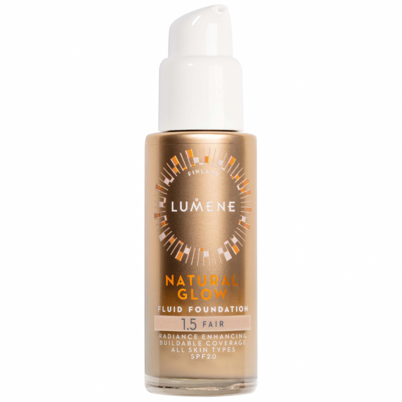 Lumene Natural Glow Fluid Foundation SPF20 1.5 Fair - 30 ml