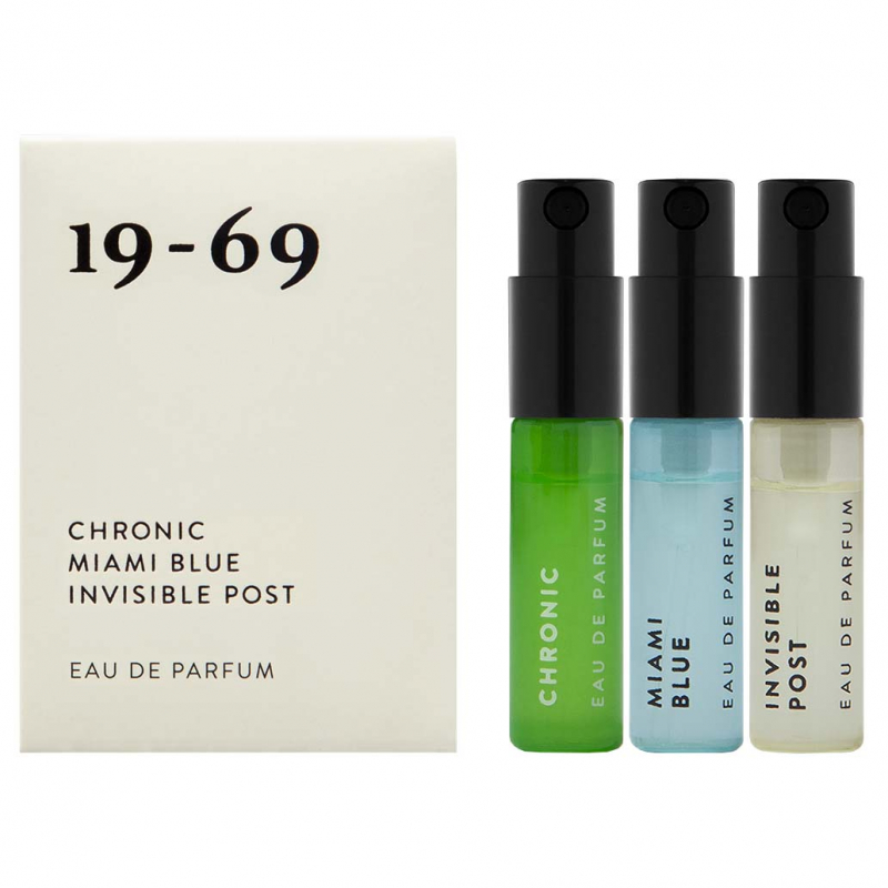 The Collection Three EdP (3 references). Miami Blue, Invisible Post, Chronic (3 x 2,5 ml)
