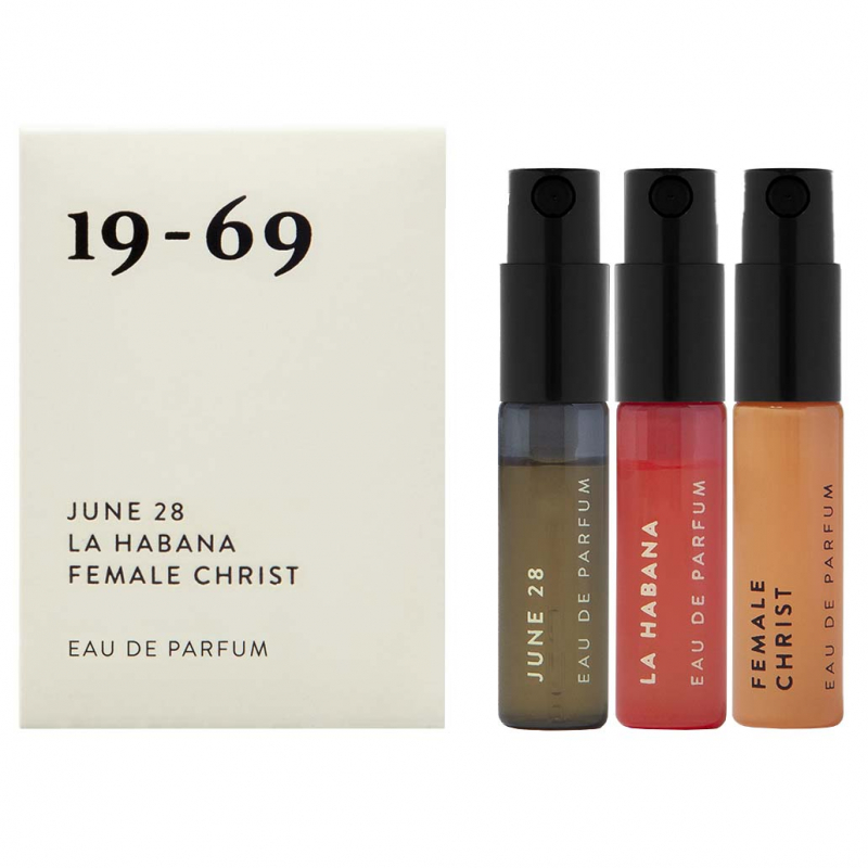 The Collection Five EdP (3 references). June 28 Female Christ, La Habana (3 x 2,5 ml)