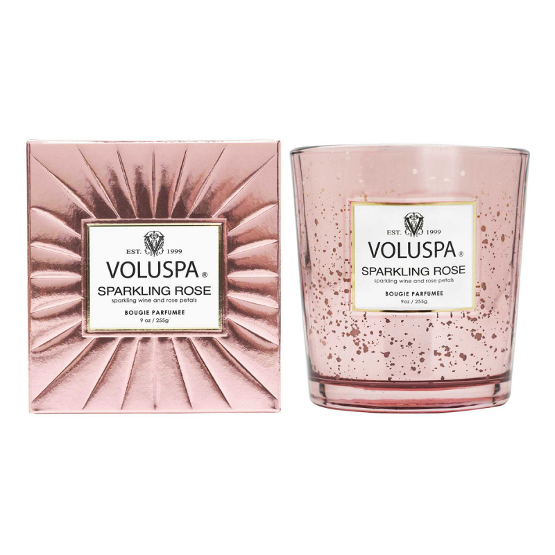 Voluspa Boxed Candle Sparkling Rose (255 g)