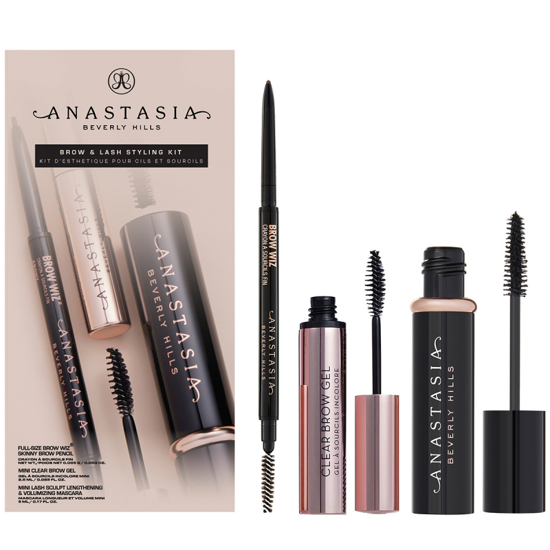 Anastasia Beverly Hills Brow And Lash Styling Kit Taupe (0,085 g + 2,5 ml + 5 ml)