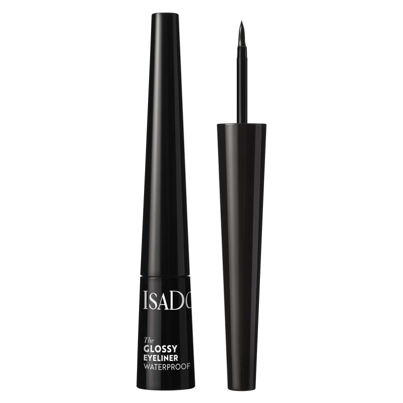 IsaDora Glossy Eyeliner 40 Chrome Black (2,5 ml)