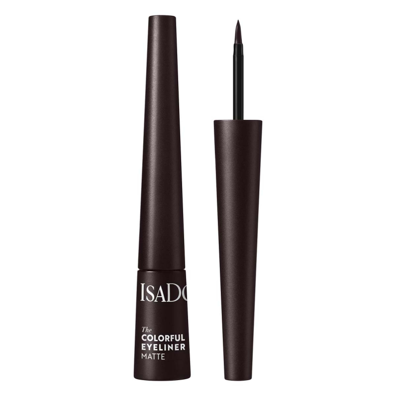 IsaDora Colorful Eyeliner 12 Dark Brown - 2,5 ml