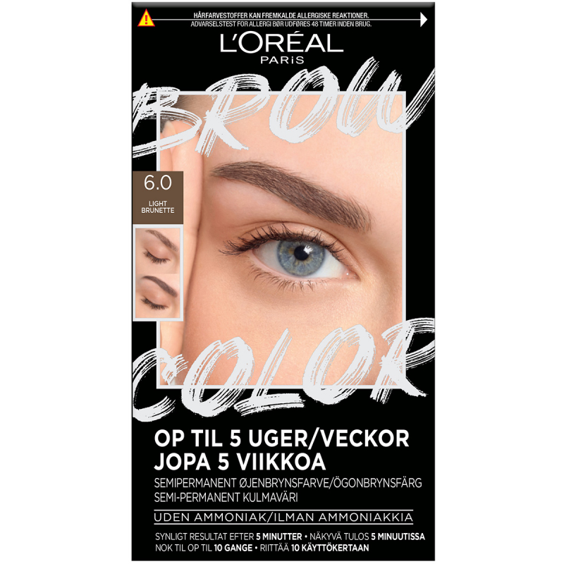 L'Oréal Paris Brow Color Kit Light Brunette 6.0