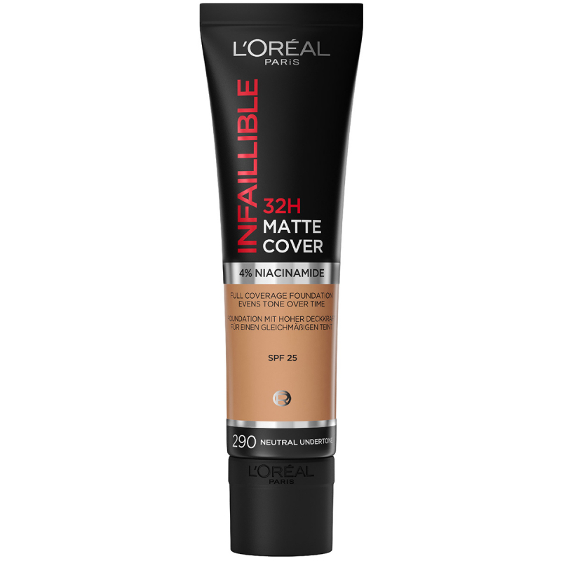 Loreal Paris Infaillible 32H Matte Cover Foundation 290 Neutral U