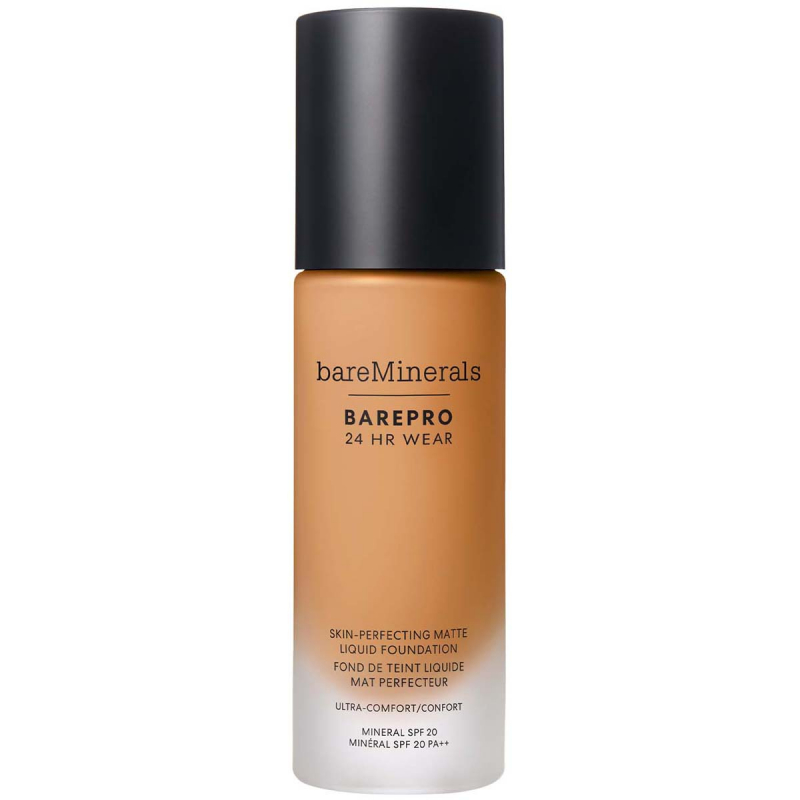 BarePro 24H Matte Liquid Foundation Medium deep 40 Warm