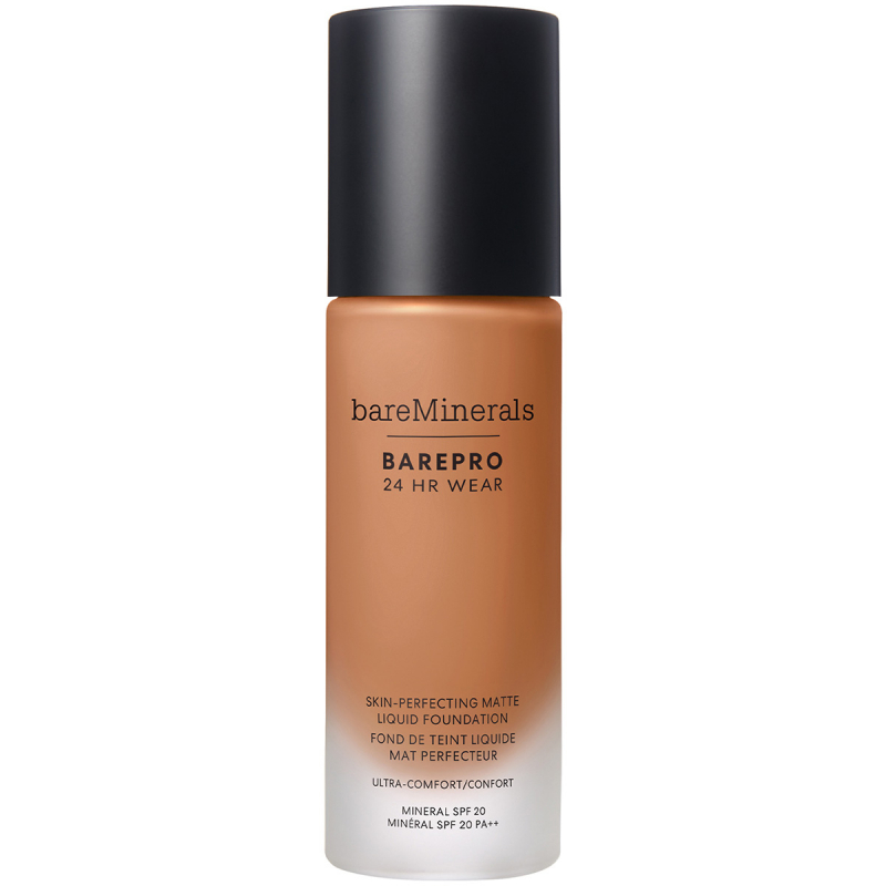 BarePro 24H Matte Liquid Foundation Medium deep 46 Cool