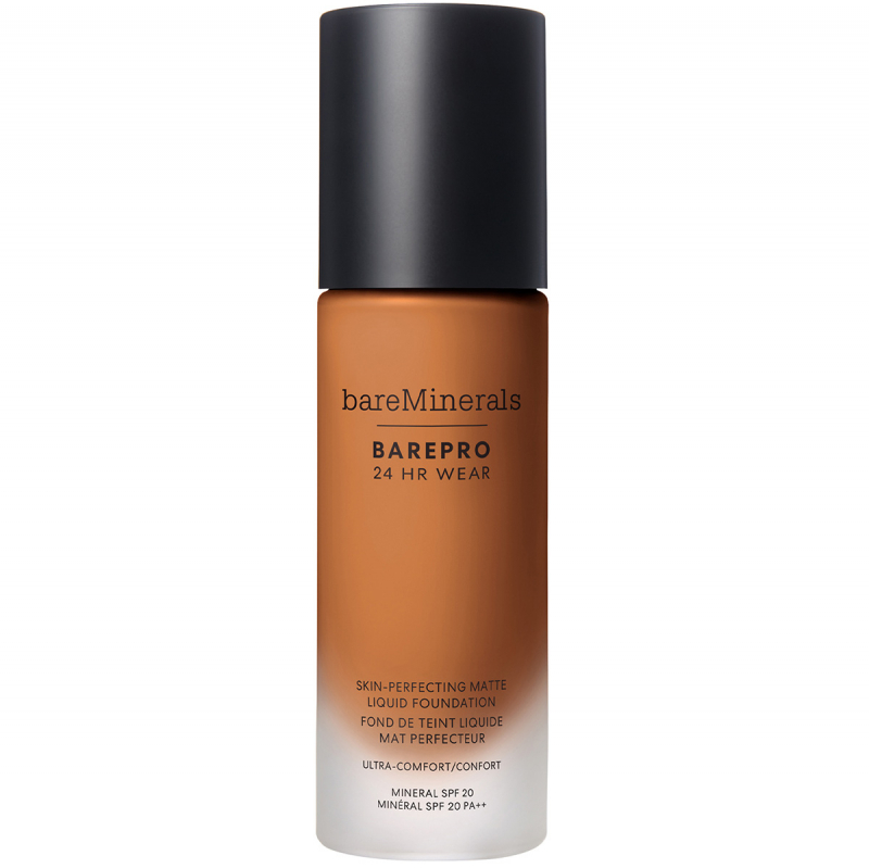 BarePro 24H Matte Liquid Foundation Medium deep 46 warm
