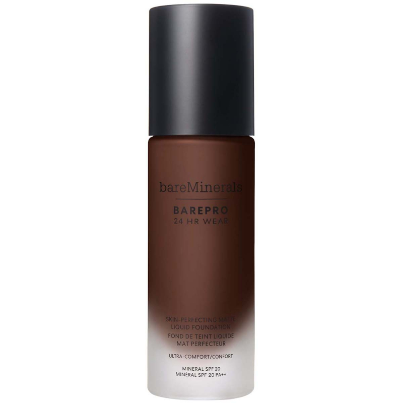 bareMinerals BAREPRO 24H Matte Comfort Liquid Foundation Deep 65