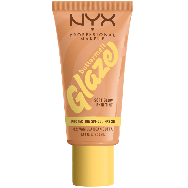 NYX Professional Makeup Buttermelt Glaze SPF30 Foundation 02 Vani