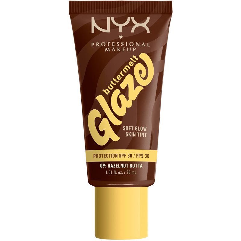 NYX Professional Makeup Buttermelt Glaze SPF30 Foundation 09 Haze