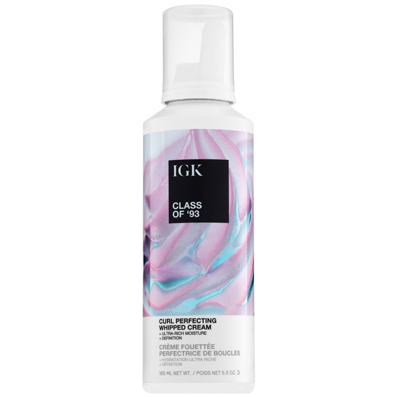 IGK Class of 93 Curl Perfecting Whipped Cream 165ml