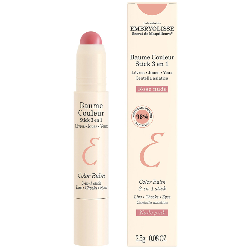 Embryolisse Color Balm 3-In-1 Stick Nude Pink