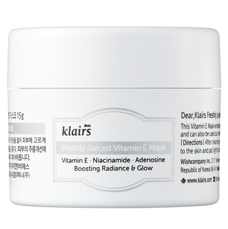 Freshly Juiced Vitamin E Mask 15 ml