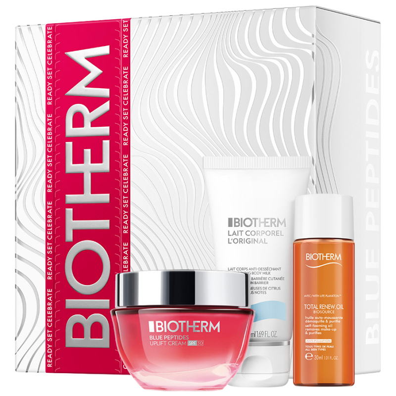 Biotherm Blue Peptides Uplift Cream SPF 30 Holiday Set 2025