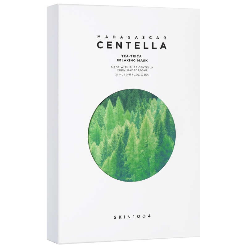 SKIN1004 Madagascar Centella Tea-Trica Relaxing Mask (5 x 24 ml)