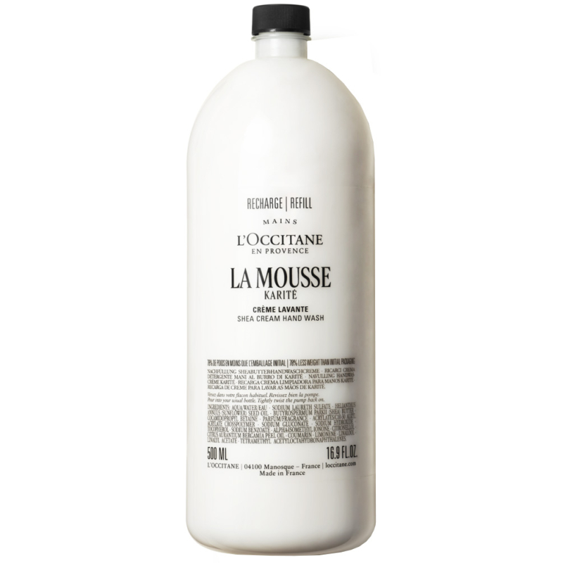 L’Occitane en Provence Shea Karité Cream Hand Wash Refill (500 ml)