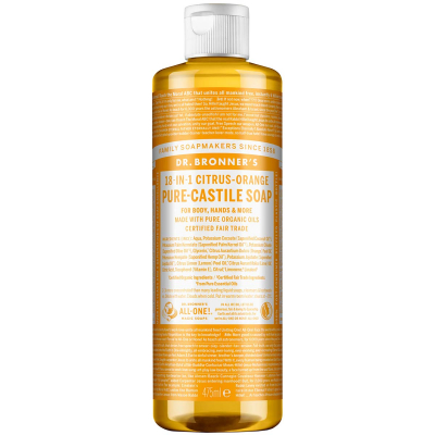 Dr. Bronner's Liquid Soap Citrus-Orange