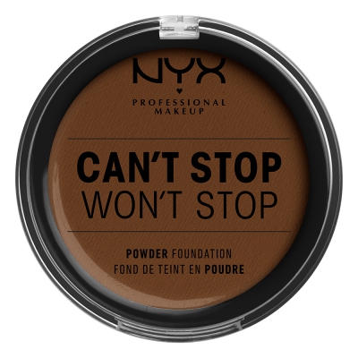 NYX Professional Makeup Cant Stop Wont Stop Powder Foundation 22.3 Walnut