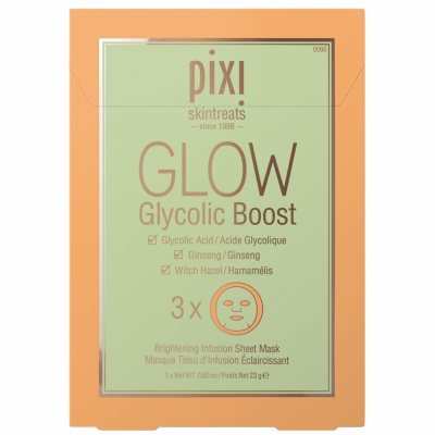 Pixi Glow Glycolic Boost Sheet Masks