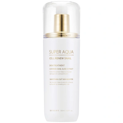 Missha Super Aqua Cell Renew Snail Skin Treatment (130ml)