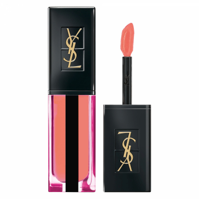 Yves Saint Laurent Vernis A Levres Water Stain Peach Plunge 604