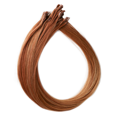 Rapunzel of Sweden Nail Hair Premium Straight C6.7/6.3 Sunset Red 50cm