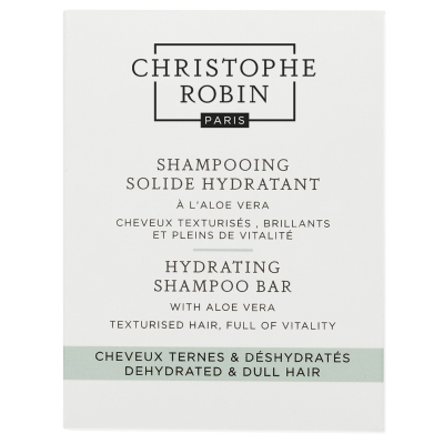 Christophe Robin Hydrating Shampoo Bar With Aloe Vera (100ml)