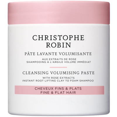 Christophe Robin Cleansing Volumizing Paste With Pure Rassoul Clay And Rose Extracts