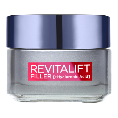 L'Oréal Paris Revitalift Filler [Hyaluronic Acid] Replumping Anti-Age Care Day (50ml)