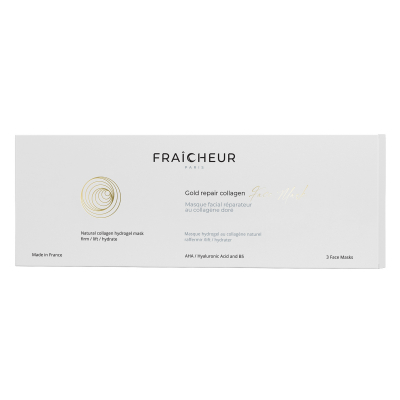 Fraicheur Paris Gold Repair Collagen Face Mask (3pcs)