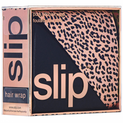 Slip Pure Silk Hair Wrap Wild Leopard