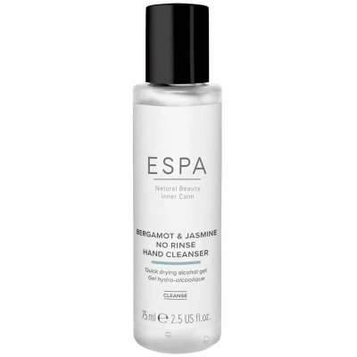 ESPA Essentials No Rinse Hand Cleanser: Bergamot & Jasmine (75 ml)
