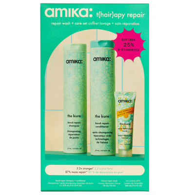 Amika Repair Wash & Care Set (275 ml x 2 x 30 ml)