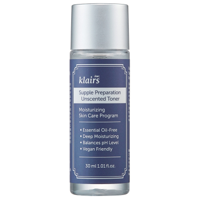 Klairs Supple Preparation Unscented Toner (30 ml)