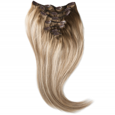 Rapunzel of Sweden Clip-on set 7 pieces (50 cm) B2.6/10.7 Dark Ashy Blonde Balayage