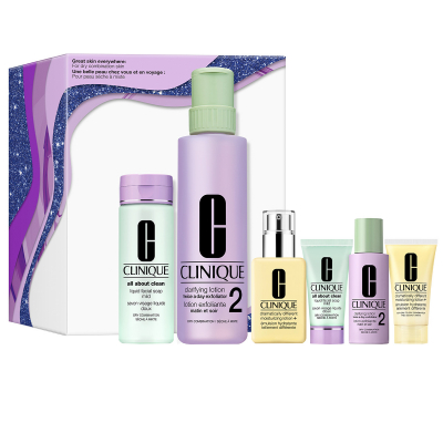 Clinique3 Step Dry to Combination Skin Set