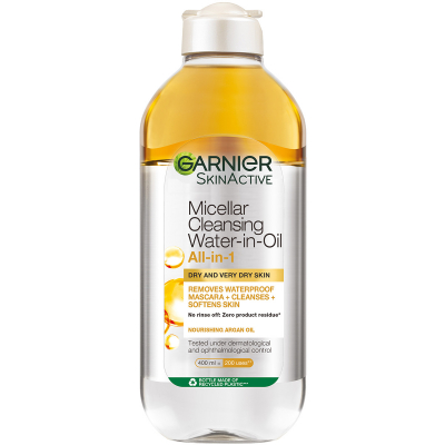 Garnier Skin Active Micellar Cleansing Water in Oil Dry & Very Dry Skin (400 ml)