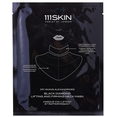 111Skin Black Diamond Lifting And Firming Neck Mask (5 x 43 ml)
