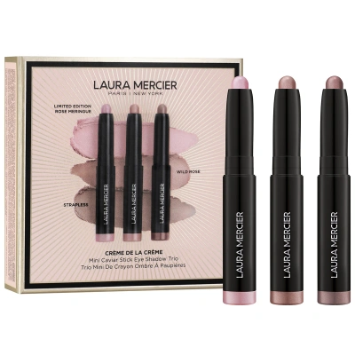 Laura Mercier Holiday Set Crème de la Crème Mini Caviar Stick Eyeshadow Trio (3 x 1 g)