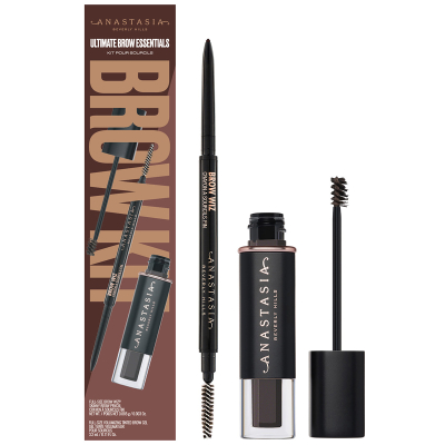 Anastasia Beverly Hills Ultimate Brow Essentials Kit Medium Brown (3,2 ml + 0.085 g)