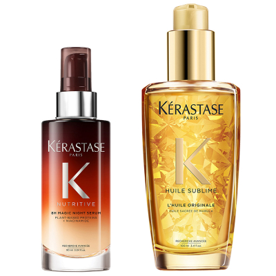 Kérastase Nutritive 8H Serum​ & Elixir Ultime Huile Set