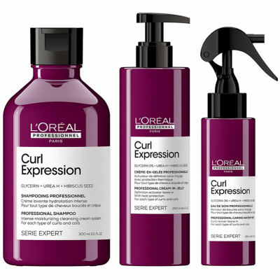 L'Oreal Professionnel Curl Expression Haircare Trio