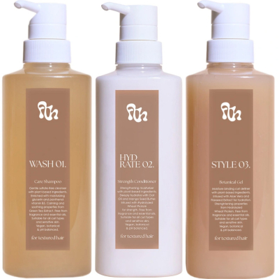 For Textured Hair Trio (500 ml)
