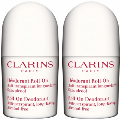 Clarins Gentle Care Roll-On Deodorant Duo