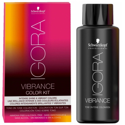Schwarzkopf Professional Igora Vibrance 6-23 Dark Blonde Ash Matte Kit