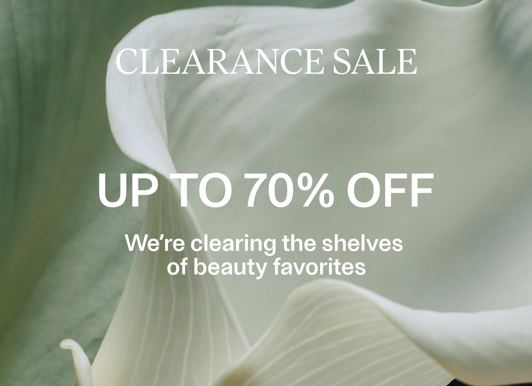 Clearance Sale – opptil 70% rabatt på beautyfavoritter