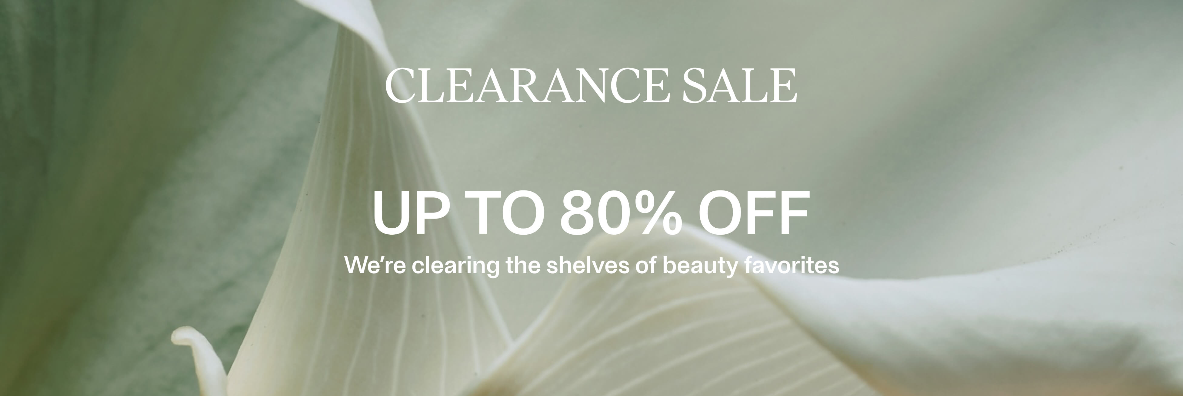 Clearance Sale – opptil 70% rabatt på beautyfavoritter